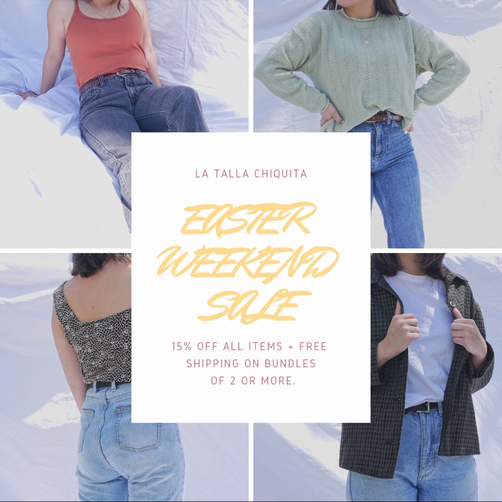 EASTER WEEKEND SALE